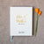 Wedding Guest Book #43 - Custom Hardcover Guest Book - Wedding Guestbook, Personalized Guest Book - Gold Calligraphy