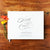 Wedding Guest Book Landscape #10 - Hardcover - Wedding Guestbook, Custom Guest Book, Personalized Guest Book - Silver Calligraphy