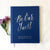 Silver Real Foil Wedding Guest Book 