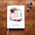 Wedding Guest Book #72 - Custom Hardcover Guest Book - Wedding Guestbook, Personalized Guest Book - Marsala Flowers