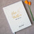 Wedding Guest Book #43 - Custom Hardcover Guest Book - Wedding Guestbook, Personalized Guest Book - Gold Calligraphy