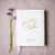 Wedding Guest Book #22 - Custom Hardcover Guest Book - Wedding Guestbook, Personalized Guest Book, Wedding Guestbooks - Gold Calligraphy