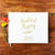 Wedding Guest Book Landscape #6 - Hardcover - Wedding Guestbook Wedding Guest Books Custom Guest Book Personalized Guestbooks - Gold