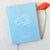 Wedding Guest Book #21 - Custom Hardcover Guest Book - Wedding Guestbook, Personalized Guest Book - Placid Blue