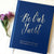 Silver Real Foil Wedding Guest Book 