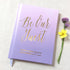 Real Foil Wedding Guest Book #11