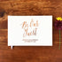 Real Foil Wedding Guest Book #17