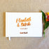 Real Foil Wedding Guest Book #16