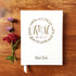 Real Foil Wedding Guest Book #3