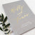 Real Foil Wedding Guest Book #24 
