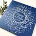 Real Silver Foil Wedding Guest Book