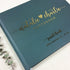 Real Foil Wedding Guest Book #28