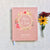 Wedding Guest Book #73 - Custom Hardcover Guest Book - Wedding Guestbook, Personalized Guest Book - Floral Rose Wreath