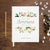 Wedding Guest Book #77 - Custom Hardcover Guest Book - Wedding Guestbook, Personalized Guest Book, Decor - Botanical Wreath - Geometric