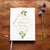 Wedding Guest Book #80 - Custom Hardcover Guest Book - Wedding Guestbook, Personalized Guest Book, Decor - Botanical Wreath - Geometric