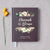 Wedding Guest Book #78 - Custom Hardcover Guest Book - Wedding Guestbook, Personalized Guest Book - Botanical Wreath - Geometric