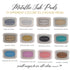 Brilliance Metallic Archival Ink Pads | Pigment Ink Pad | Rubber Stamp Pad | 19 Colors to Choose From