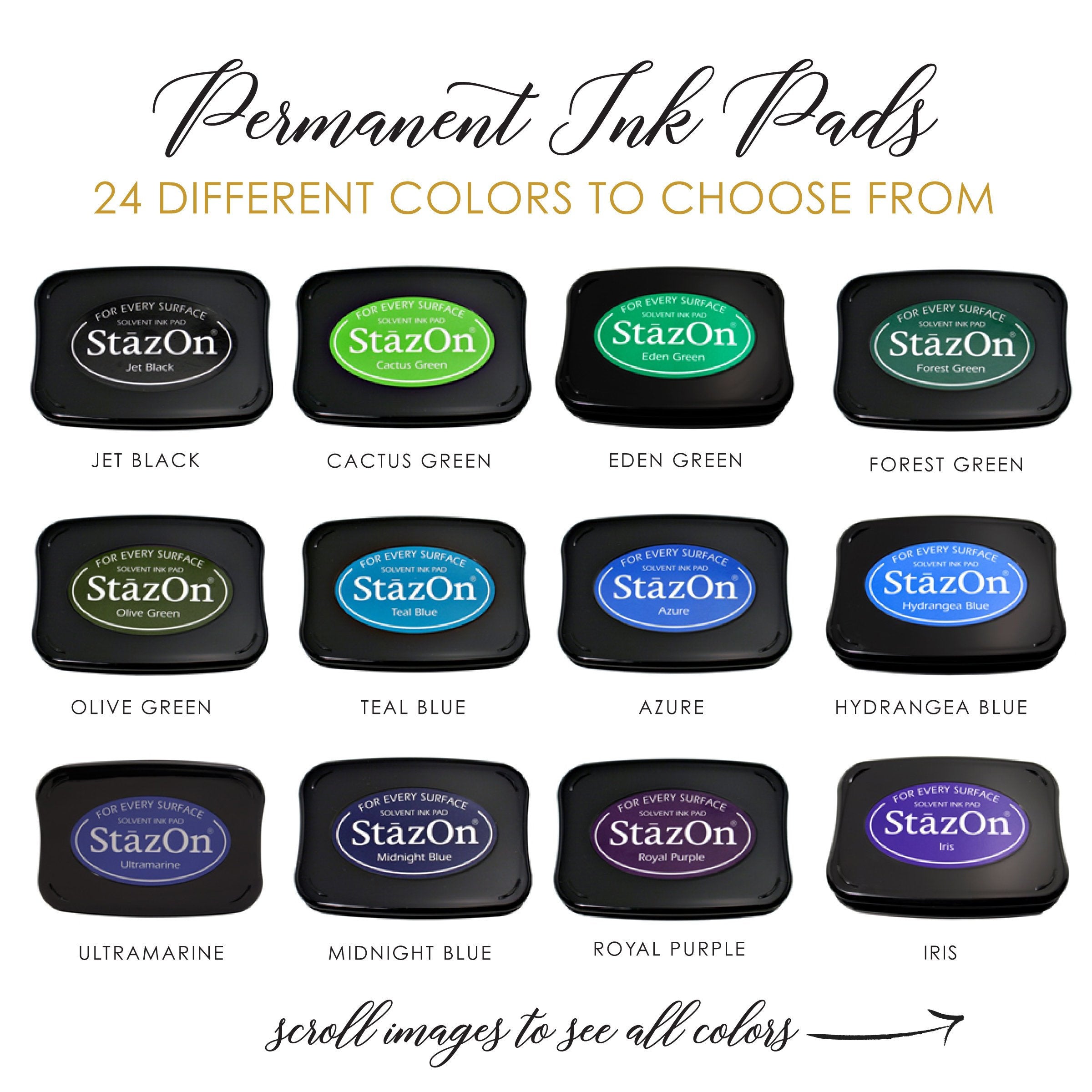 Product Review / StazOn Ink Pad - Teal Blue