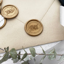  Mulberry & Ivy Wax Seal Stickers - 25 Premium Envelope